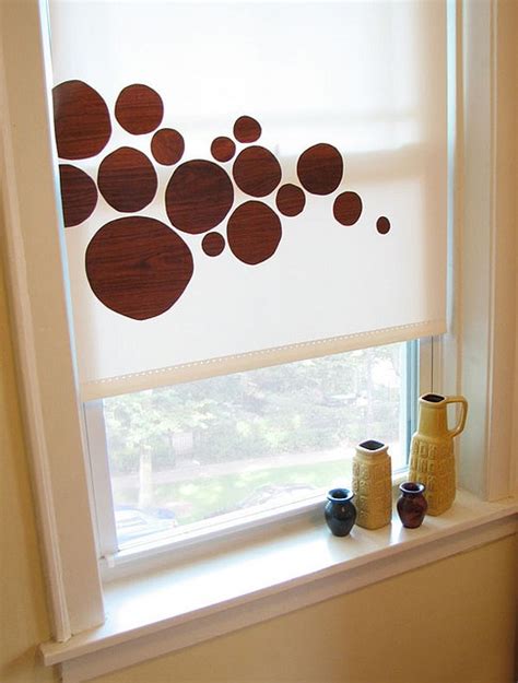 Contact Paper Window Shade Decals Diy Window Treatments Diy Window