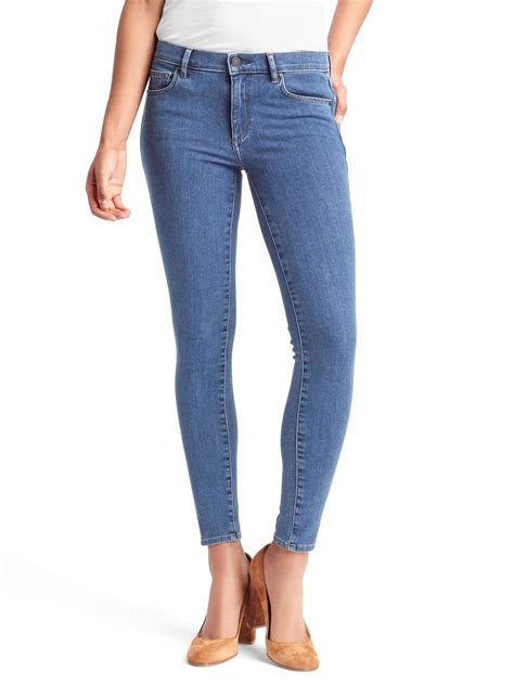 Mid Rise True Skinny Ankle Jeans Gap Women Jeans Stretchy Skinny