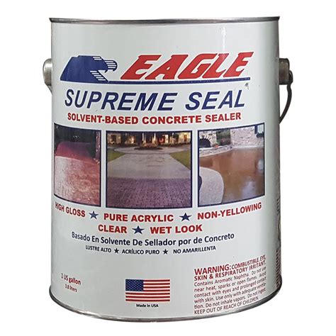 Eagle 1 Gal. Supreme Seal Clear High Gloss Solvent-Based Acrylic