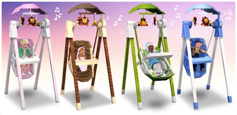 Solace Snugabunny Deluxe Baby Swing Store The Sims™ 3