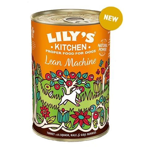 Lilys Kitchen Lean Machine Turkey With Squash Wet Dog Food 400g Feedem