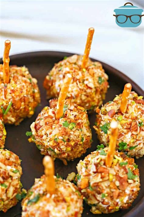 Easy Mini Cheeseballs Appetizer Recipe The Country Cook