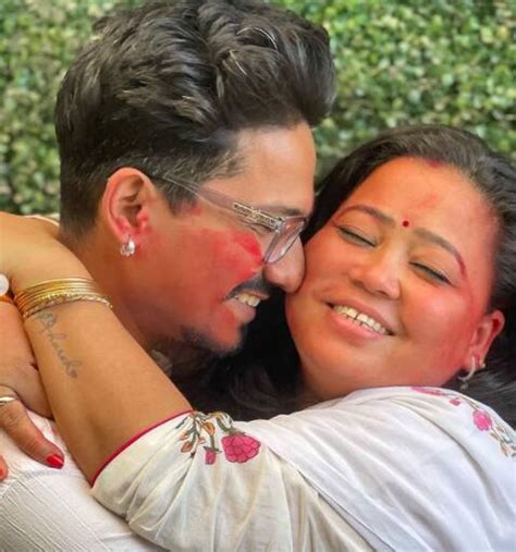 Bharti Singh And Husband Haarshs Love Filled Holi Pics Is Too Adorable For Words