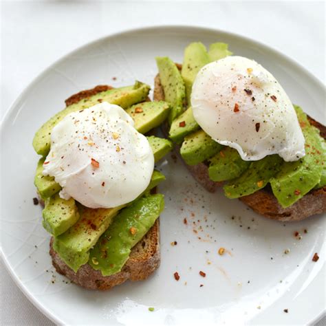 Poached Egg And Avocado On Toast Healthy Green Kitchen