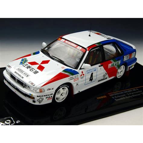ixo models 1 43 kbi030 mitsubishi galant vr 4 4 swedish rally winner 1991 kbi030