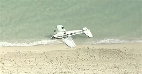 Small Plane Crashes On South Florida Beach