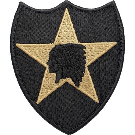 Army Patch 2nd Infantry Division Subdued Hook And Loop Ocp Ocp