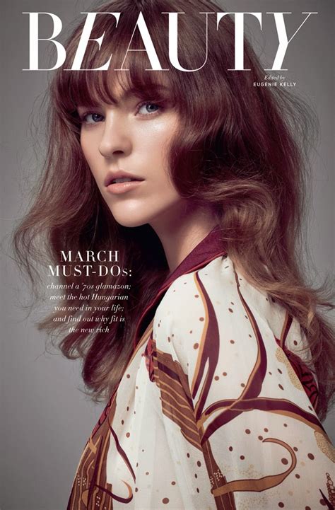 Chic Management Nicole Pollard For Harpers Bazaar March Issue