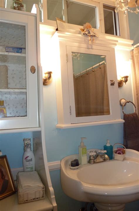 Don't shy away from small bathroom shelf ideas that seem a little out of the box. DIY Small Bathroom Parisian Inspired Makeover | Arts and ...