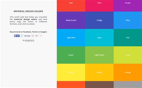 9 Useful Tools For Creating Material Design Color Palettes Free PHP
