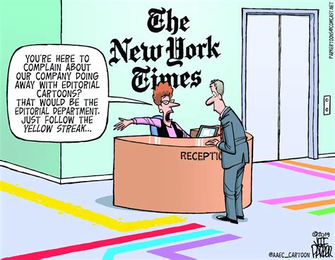 End Of Political Cartoons At The New York Times The Overwhelming