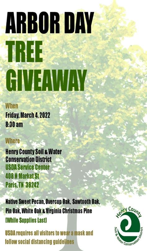 Arbor Day Tree Giveaway Radio Nwtn