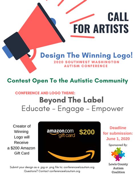 Design Our 2020 Autism Conference Logo And Win A Prize Lewis County