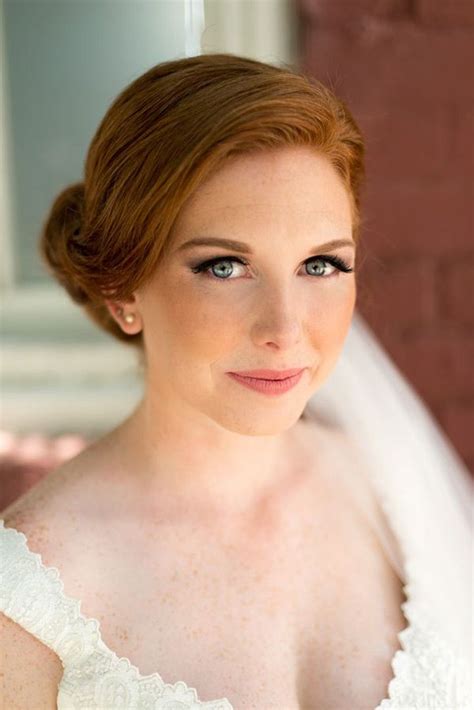 30 gorgeous wedding makeup looks redhead makeup wedding makeup redhead bridal makeup natural