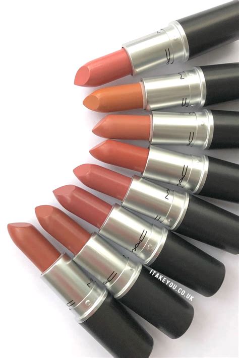 8 Mac Lipstick Shades Mac Lipstick Swatches Mac Matte Lipstick Shades