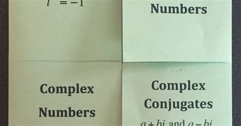 Check spelling or type a new query. Complex Numbers Foldable and Kahoot for Algebra 2 or Pre ...