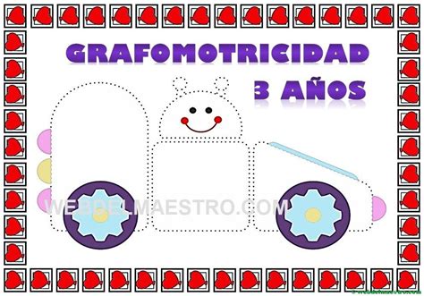 Esperamos que disfrutéis junto a los peques. Grafomotricidad 3 años para imprimir - Web del maestro ...