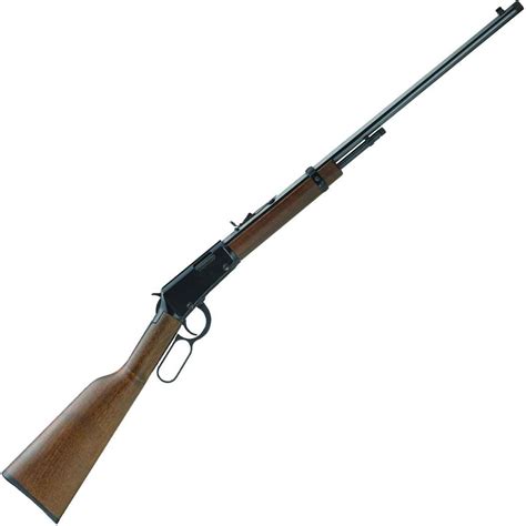 Henry Frontier Model Threaded Barrel Lever Action Rifle Brown