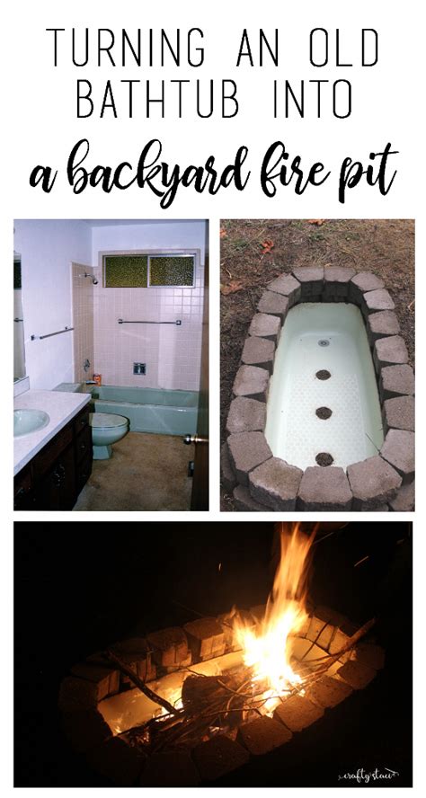 A do it yourself hot tub that costs less than $250? Turning an old cast iron bathtub into a backyard fire pit ...