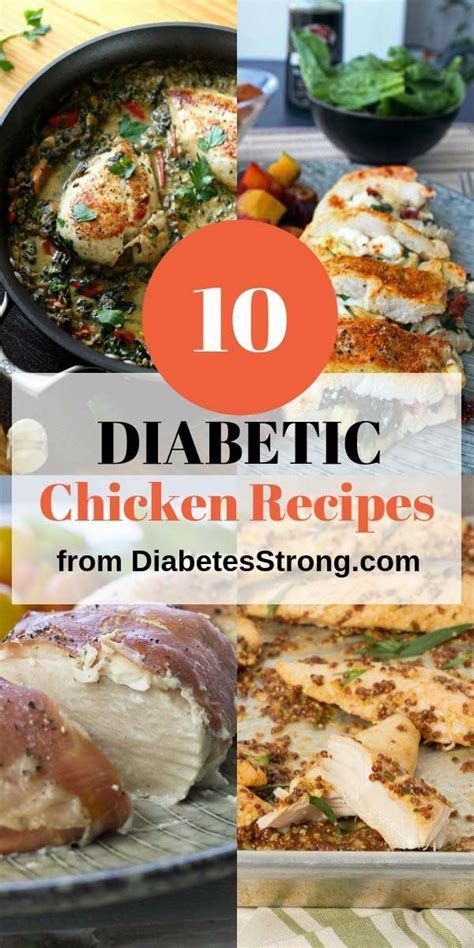Eating healthy low carb food is an important part of effective diabetes. 12 Healthy Diabetic Chicken Recipes | Diabetic chicken recipes, Healthy low carb dinners ...