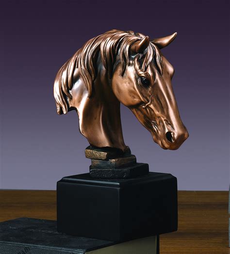 Animal head bronze tiger head statue for home decoration name bronze statue, garden bronze sculpture, decorative bronze statue description bronze statue,bronze sculpture,bronze art,brass. Horse Head Sculpture - Lighthouses Unlimited