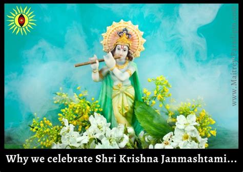 Why We Celebrate Shri Krishna Janmashtami Maitreyi Paradigm The Art