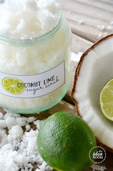 Coconut Lime Sugar Scrub Recipe