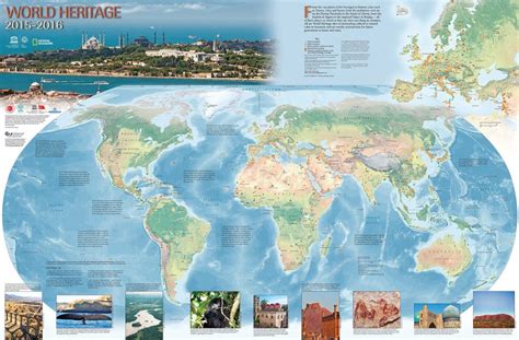 Mapa Del Patrimonio Mundial De La Unesco 2015 2016 Tys Magazine