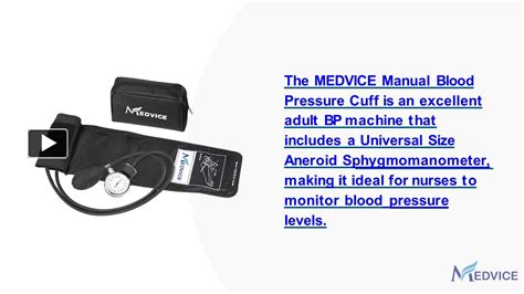Ppt Medvice Manual Blood Pressure Cuff Powerpoint Presentation Free