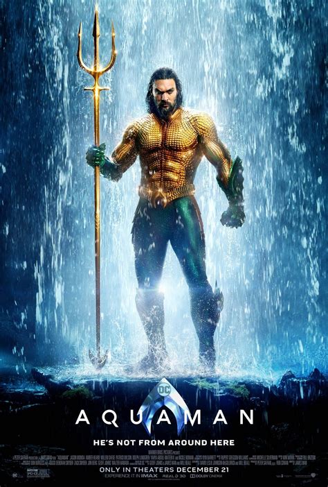 Aquaman 2018 Poster 4 Trailer Addict