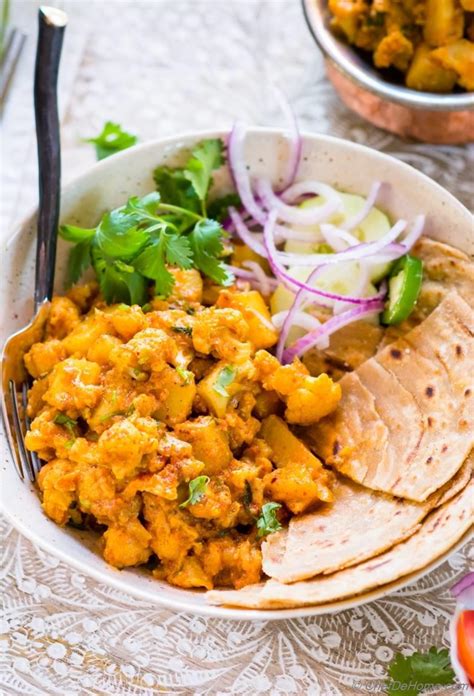 Aloo Gobi Cauliflower Potato Curry Recipe