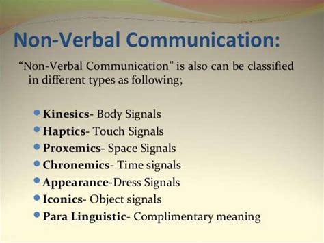 9 Types Of Non Verbal Communication Nonverbal Communication Verbal Vrogue