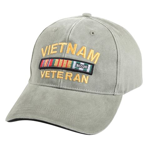 Rothco 9721 Olive Drab Vietnam Veteran Deluxe Vintage Low Profile