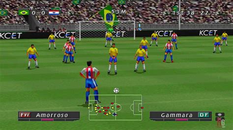 Iss Pro Evolution 2 Gameplay Ps1 Youtube