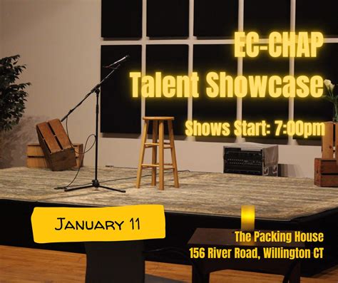 Jan 11 | Talent Showcase - Support Local Artists and Performers