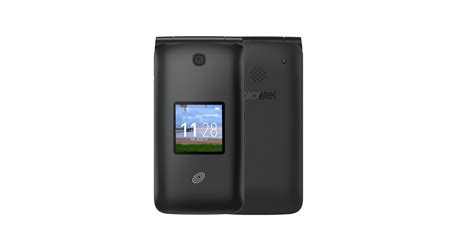 Prepaid Tracfone Alcatel My Flip 2 Black Flip Phone New Sealed Box