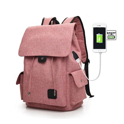 Fashion Usb Charging Backpack Women Oxford Backpacks Ladies Travel Bags