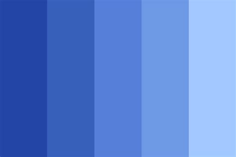 Tones Of Blue Color Palette
