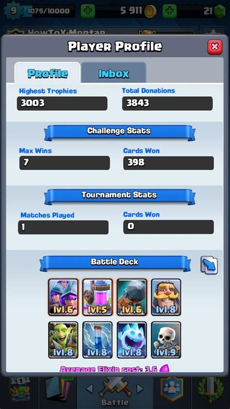 Best jungle arena 9 deck clash royale. Reached hog mountain with -1 tournament standards and a ...