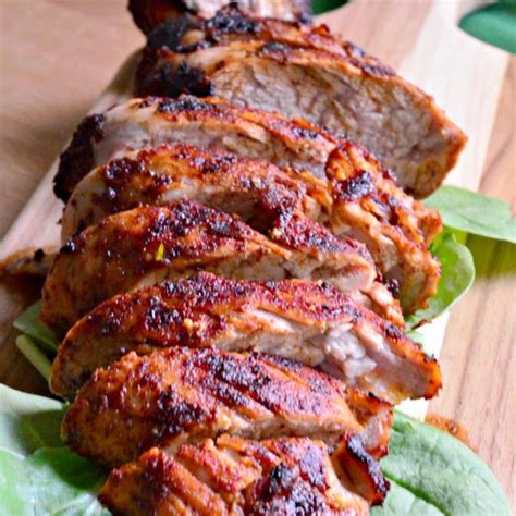 Let pork stand in the skillet at room temperature for 10 minutes prior to cutting it. Grilled Brown Sugar Chili Pork Tenderloin Recipe Main ...