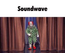 Soundwave Pvz Ts Pvzts Drama Clown Emoji Clown Random GIF Soundwave