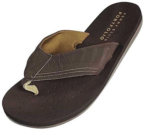 Perry Ellis Portfolio Mens Flip Flops Thong Beach Slide Sandals Shoe Ebay
