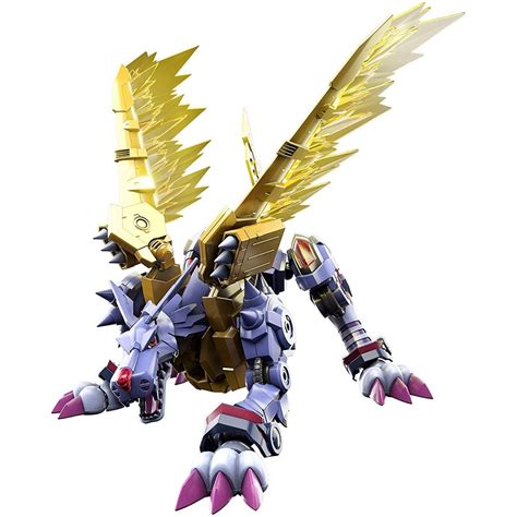 Bandai Figure Rise Standard Digimon Metalgarurumon Amplified Model Kit Figure