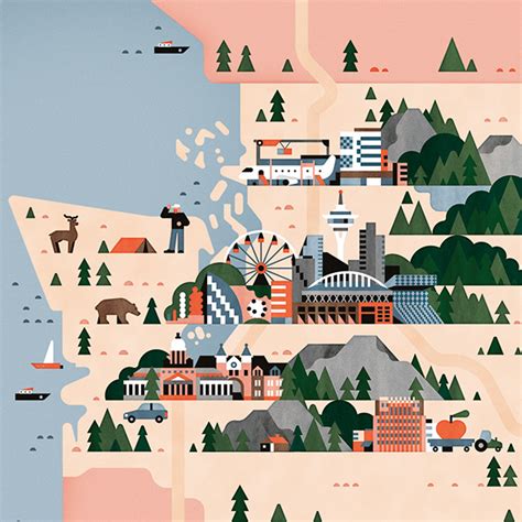 Maps And Landscapes Behance