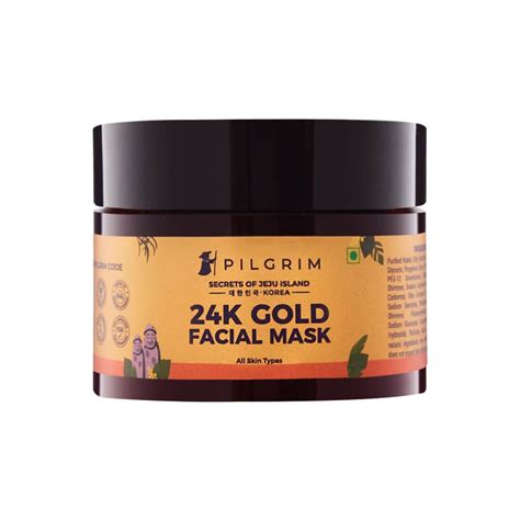 24k Gold Facial Mask Gold Facial For Glow Pilgrim Face Care