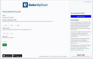 My Duke Mychart Login Page