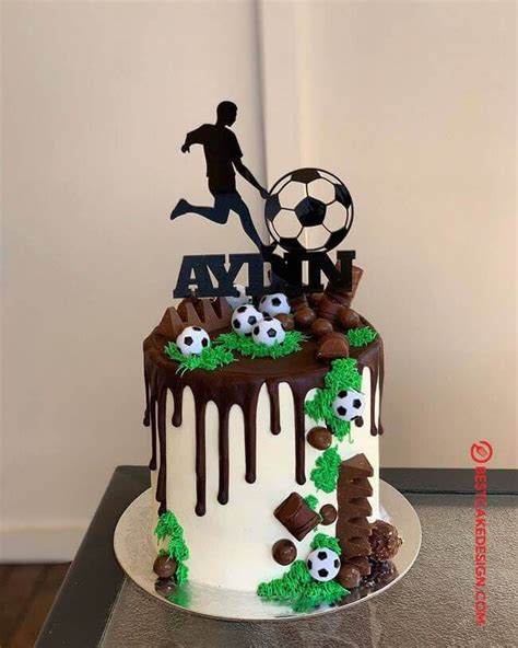 50 Soccer Cake Design Cake Idea October 2019 Soccer Birthday