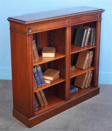 Small Mahogany Open Bookcase Antiques Atlas