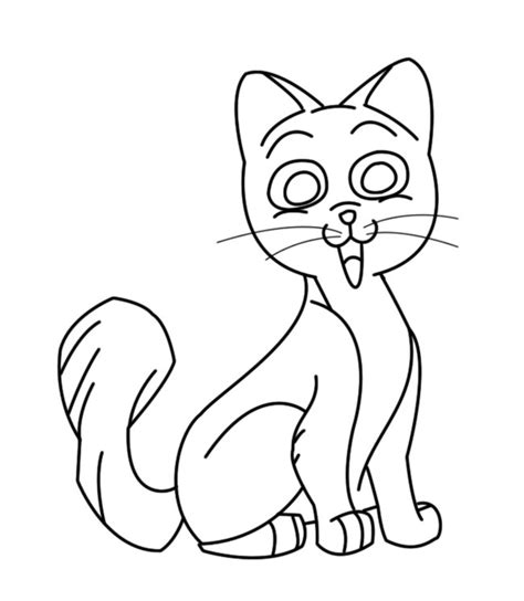 Drawing a Cartoon Cat
