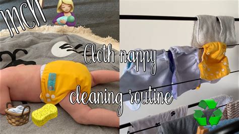 Cloth Nappy Cleaning Routine Mcn Youtube